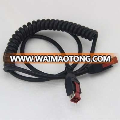 Coil 24V USB Power Cable for Printer POS terminal