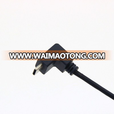 right angle USB 3.1 Type C Male to USB2.0 Type A Male Data Cable