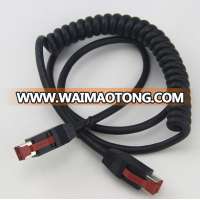 Black 24V power usb cable for Pos terminal and Printer