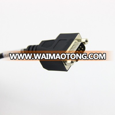 Black VGA DB15 male to db9 female cable